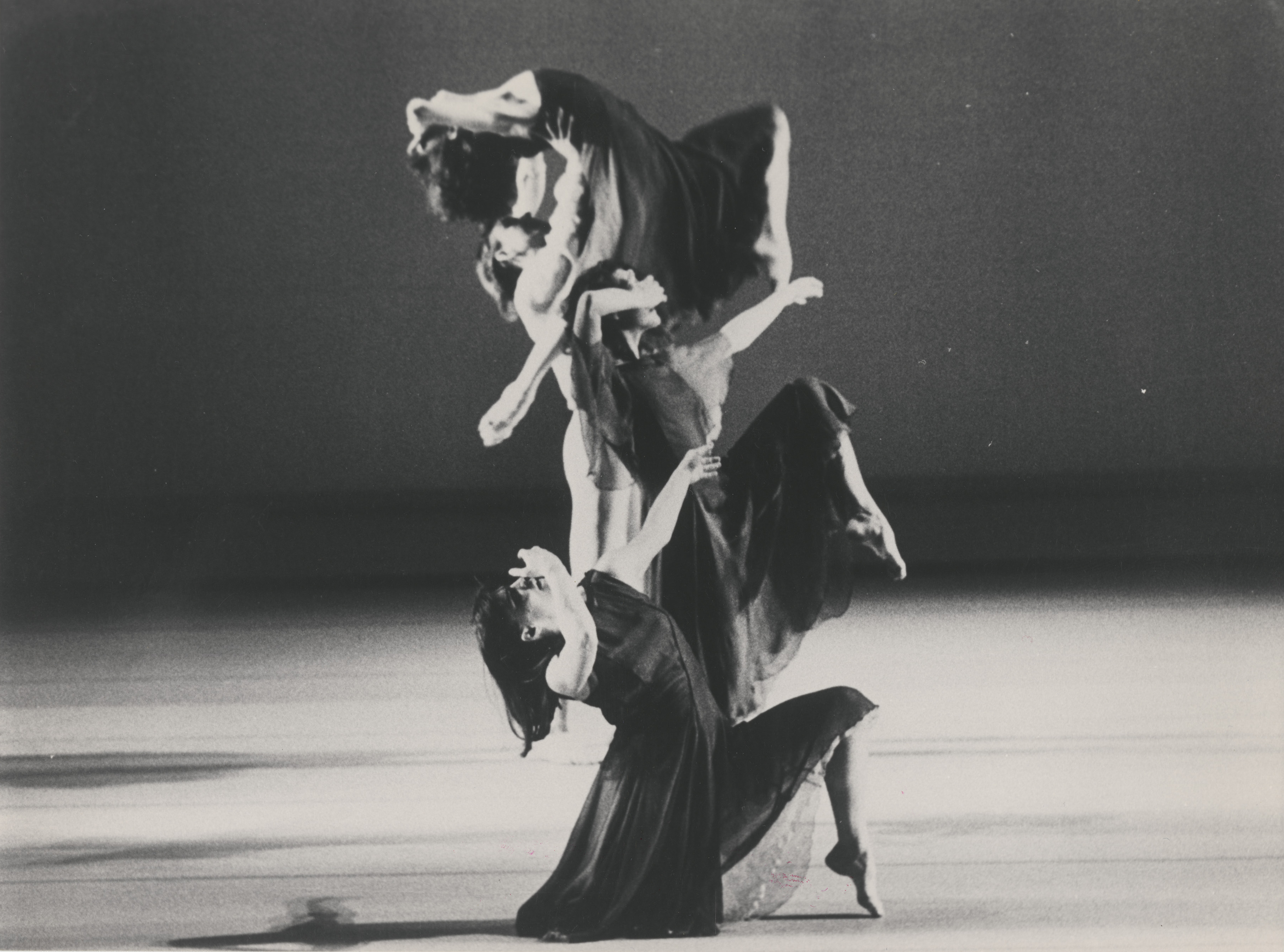 Susan Hadley, Ruth Davidson, Alyce Bochette, and Dan Joyce in the premiere performance run of L'Allegro, il Penseroso ed il Moderato, 1988.