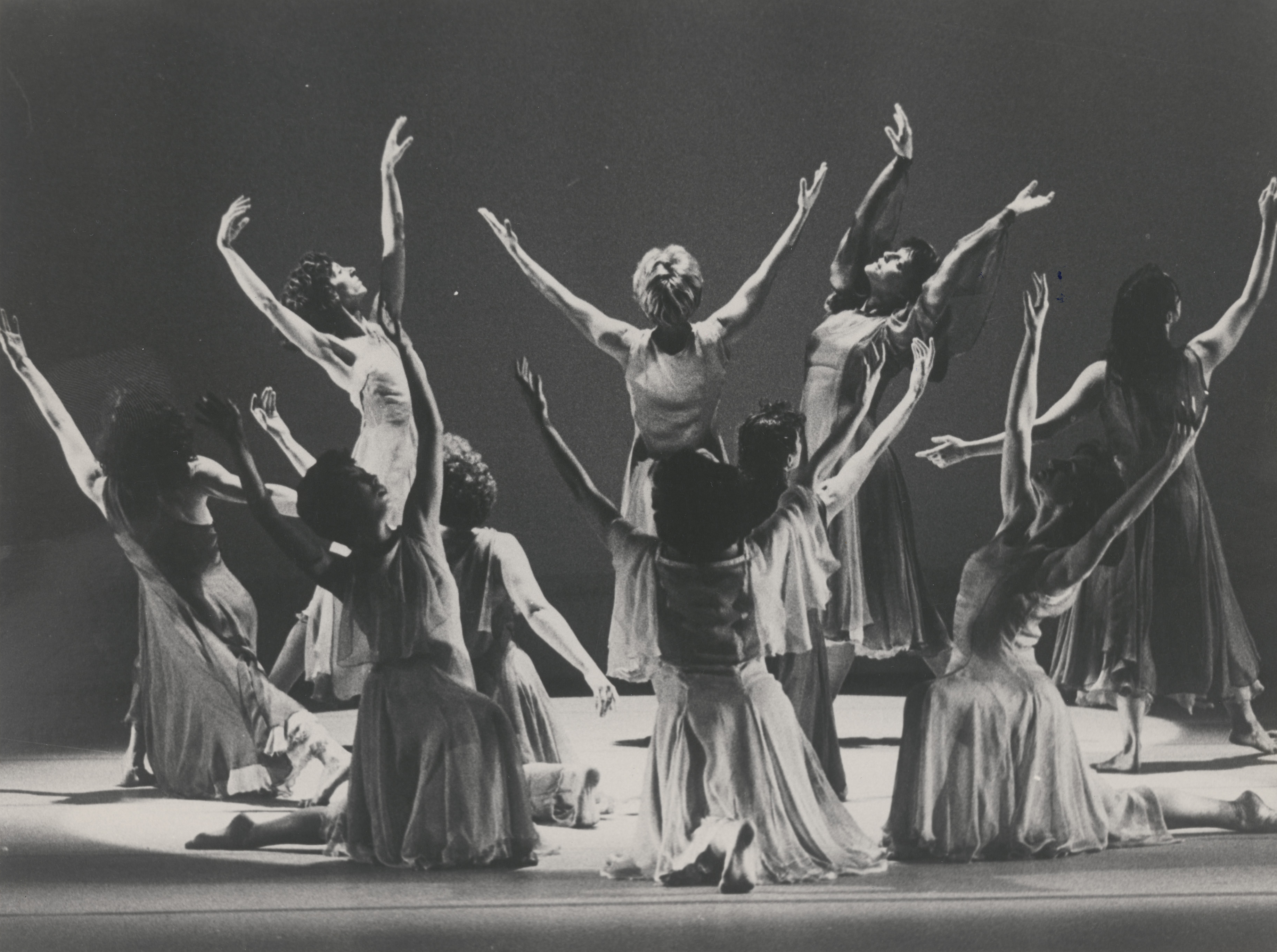 Monnaie Dance Group/Mark Morris in the premiere performance run of L'Allegro, il Penseroso ed il Moderato, 1988.