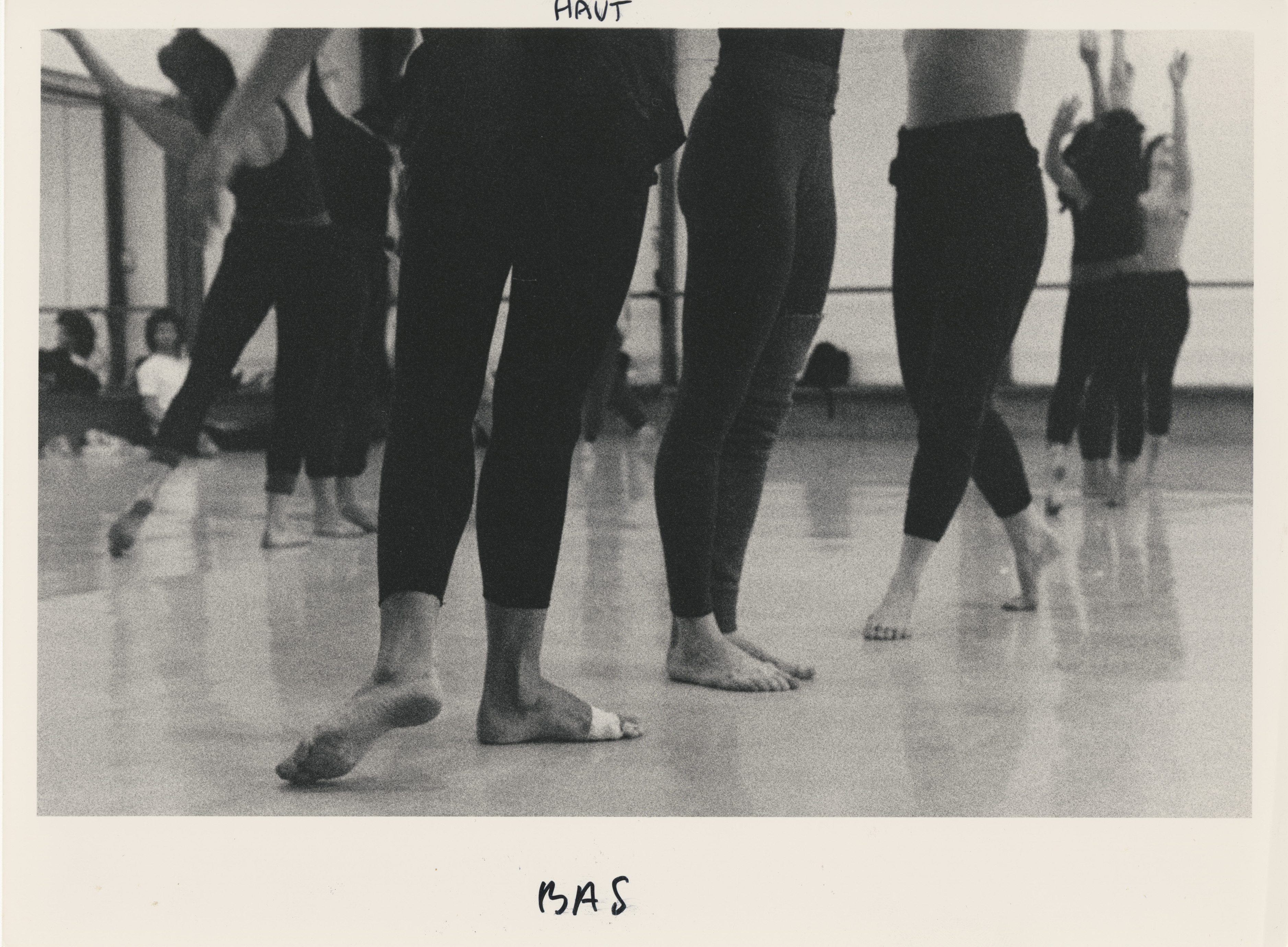 Monnaie Dance Group/Mark Morris in rehearsal for L’Allegro at Rue Bara Studios in Brussels, 1988.