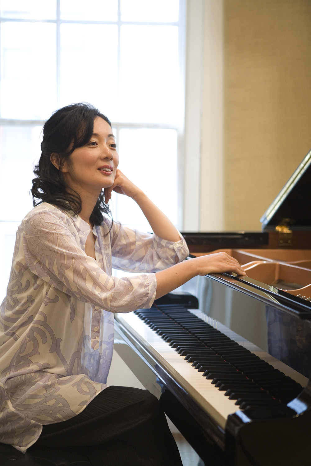 Yuka Aikawa on the Upper Terrace at Bryant Park